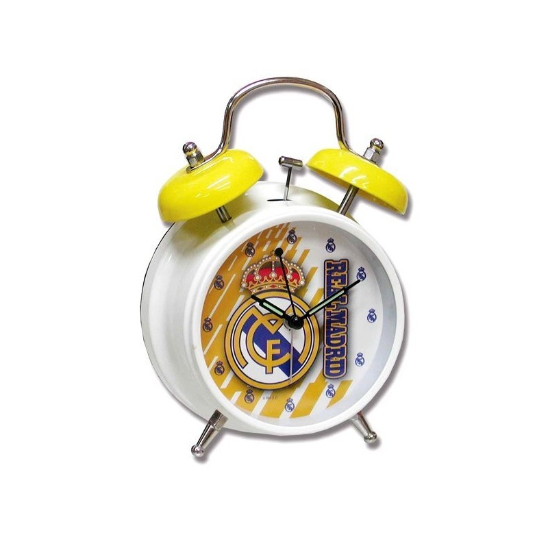 Real Madrid Alarm Clock - Yellow