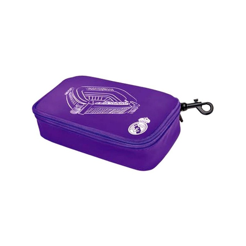 Real Madrid Soft Cover Sandwich Box - Purple