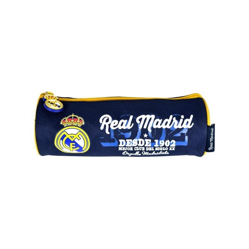 Real Madrid Barrel Pencil Case