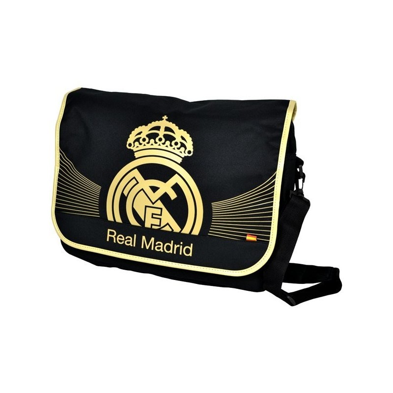 Real Madrid Gold Laptop Shoulder Bag - 15.6 Inch