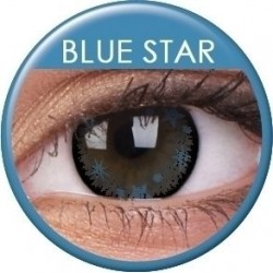 Blue Star Coloured Contact...