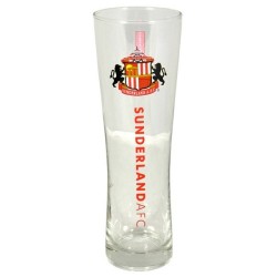 Sunderland Wordmark Crest Peroni Pint Glass