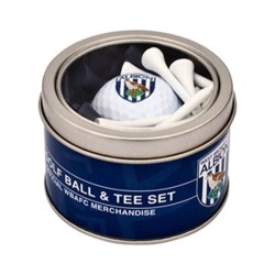 West Bromwich Albion Golf Ball & Tee Set