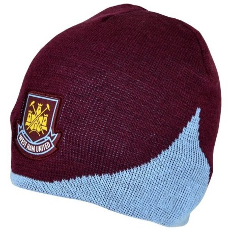 West Ham Wave Knitted Beanie Hat