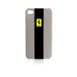 Ferrari iPhone 4/4S Hard Phone Case - Grey