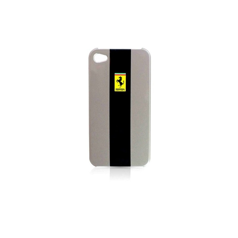 Ferrari iPhone 4/4S Hard Phone Case - Grey