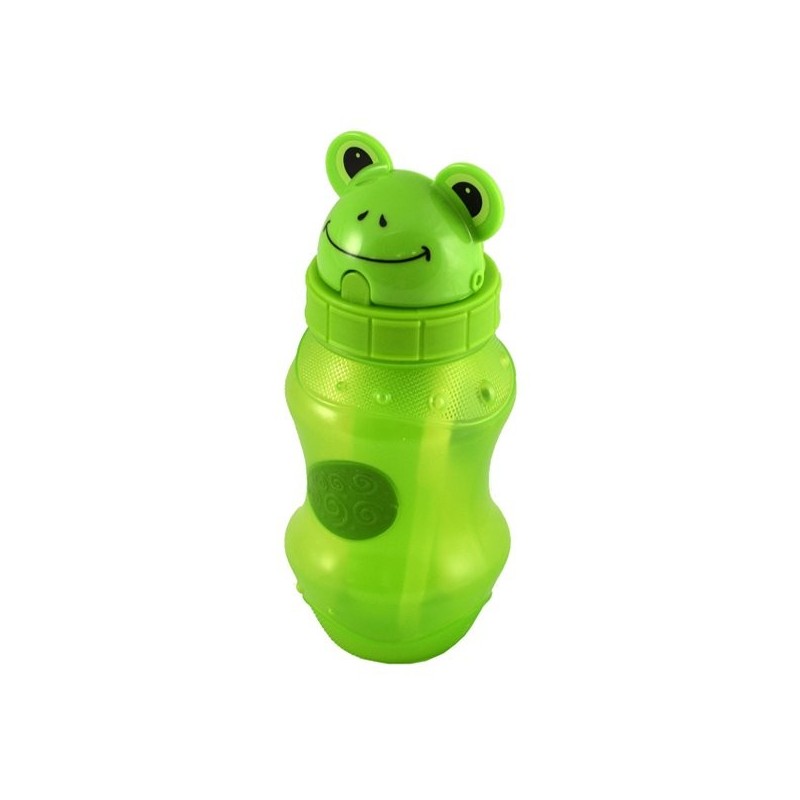 Cool Gear Flip Top Zooey 12oz Water Bottle - Green