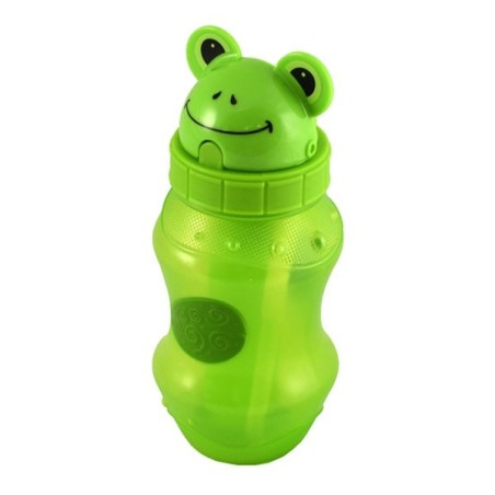Cool Gear Flip Top Zooey 12oz Water Bottle - Green