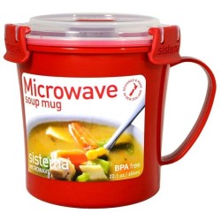 Sistema Soup Mug - Red