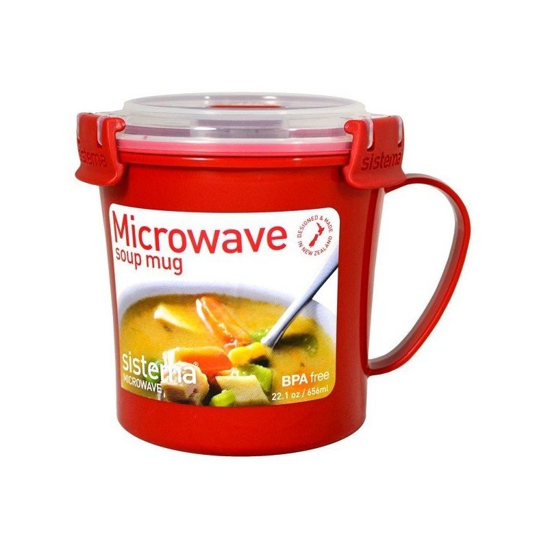 Sistema Soup Mug - Red