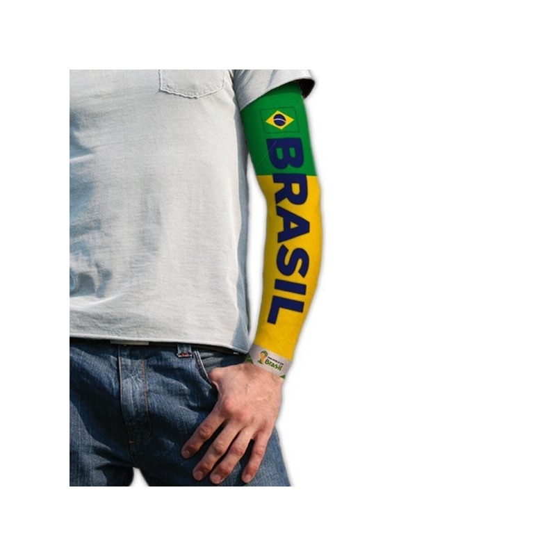 World Cup Tattoo Sleeve - Brasil