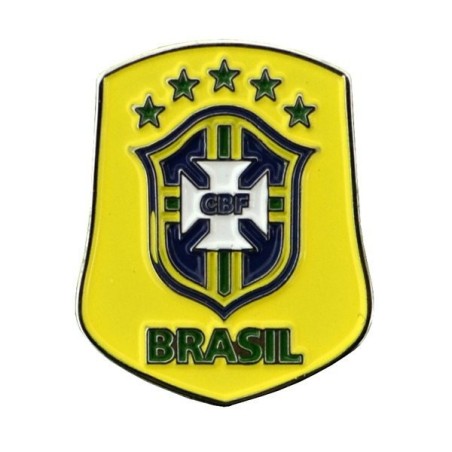 Brasil Crest Pin Badge