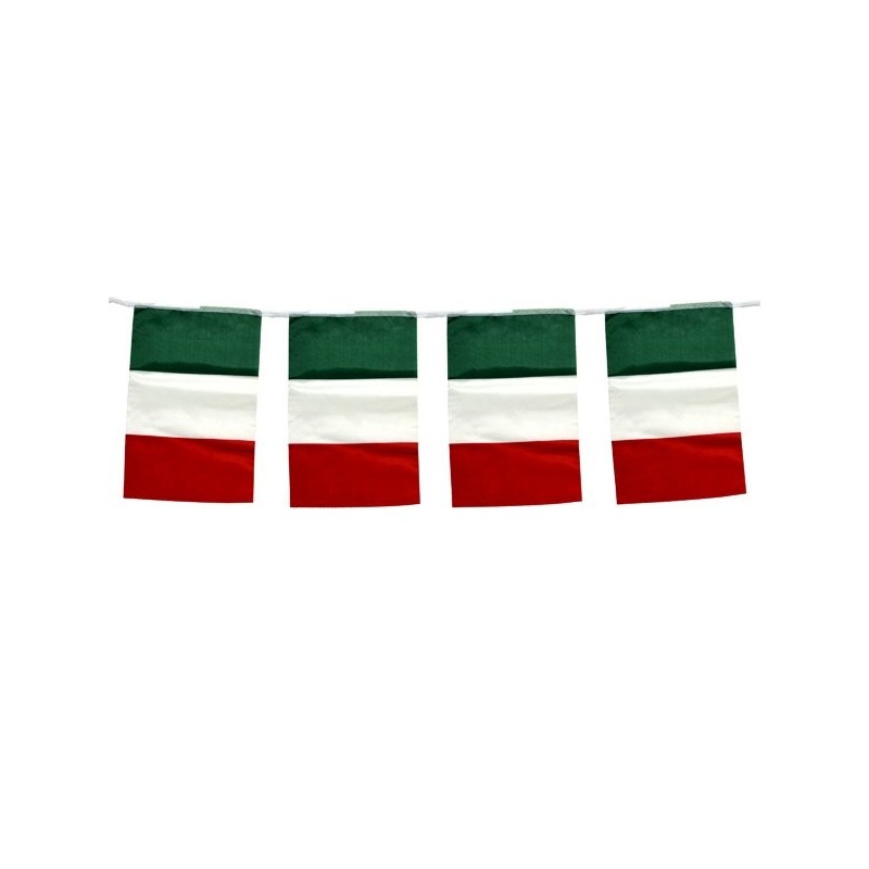 Italy 5M Bunting Flag (12pc)