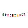 10 Countries Flag Bunting (20M)