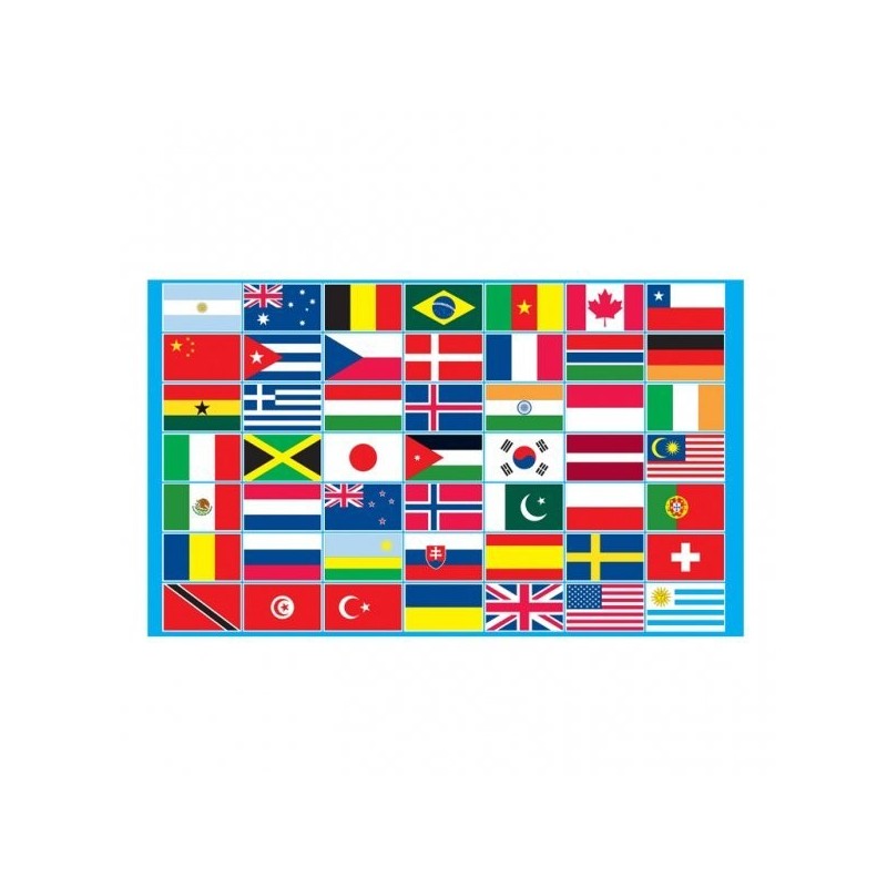 Multi Country Flag (5cmx3cm)