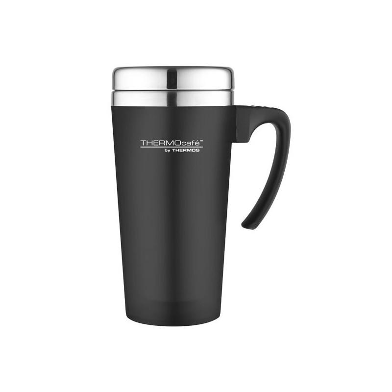 Thermos Thermocafe Zest Black Travel Mug - 420 ML