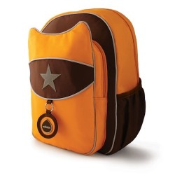 Milkdot Top Kat Backpack - Tangerine