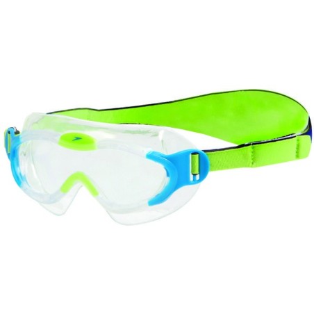 Speedo Junior Sea Sqaud Mark Goggle - Blue/Green