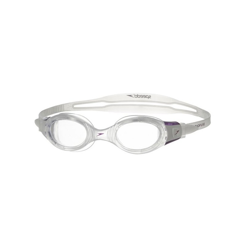 Speedo Adult Futura Biofuse Goggle - Clear/Purple Female