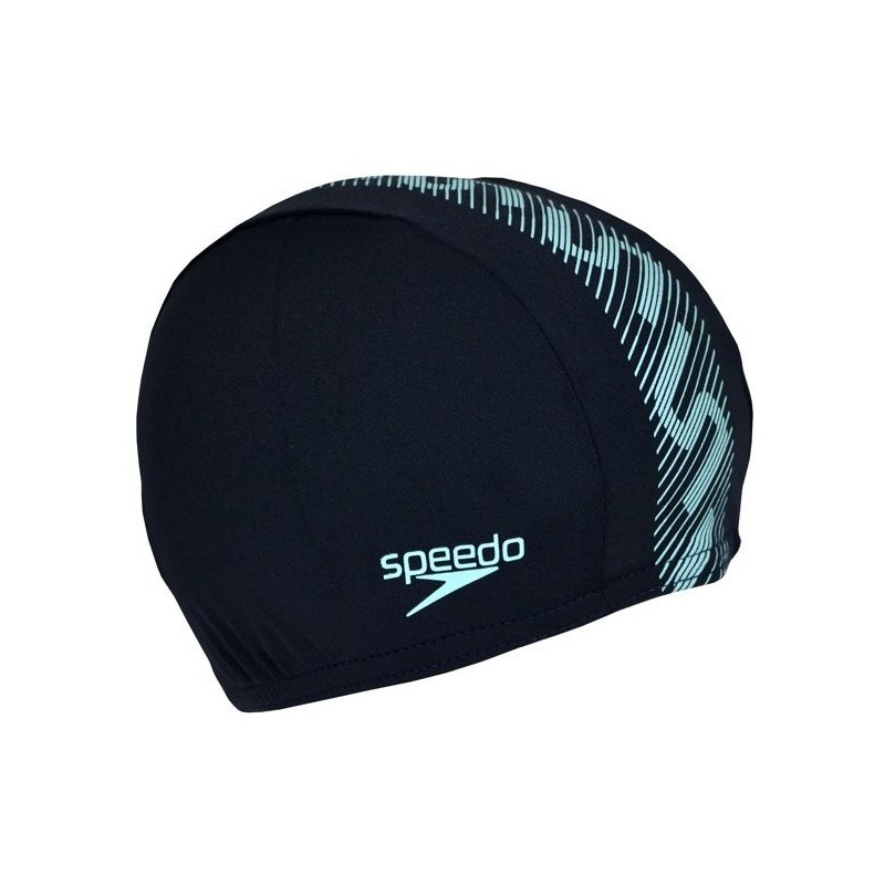 Speedo Monogram Endurance Cap - Black/Blue