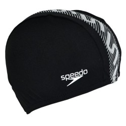 Speedo Monogram Endurance Cap - Black/White