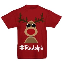 Christmas T-Shirt Rudolph - XL