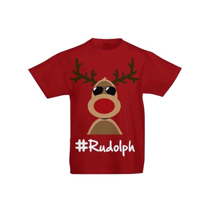 Christmas T-Shirt Rudolph - XXL
