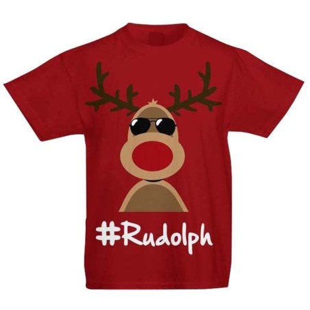 Christmas T-Shirt Rudolph - XXL