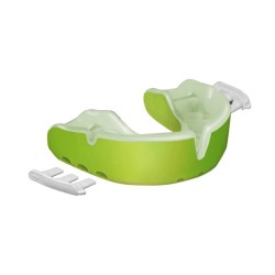 Opro Shield Adult Gold Mouthguard - Green / Pearl