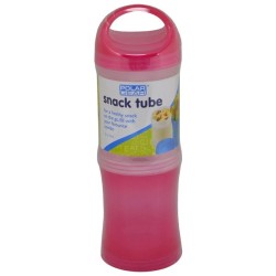Polar Gear Snack Tube 210 ML - Pink/Clear