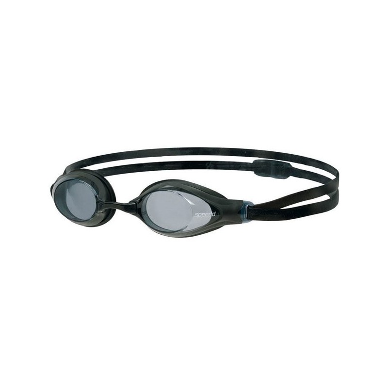 Speedo Adult Aquasocket Goggle - Black/Silver