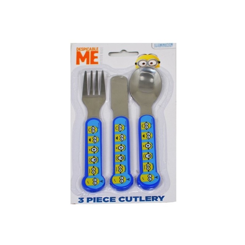 Despicable Me Minion 3PC Cutlery Set