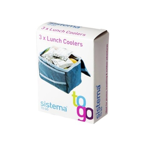 Sistema Lunch Cooler Packs - 3 Pack