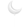 Anagram 17 Inch Crescent Foil Balloon - Silver