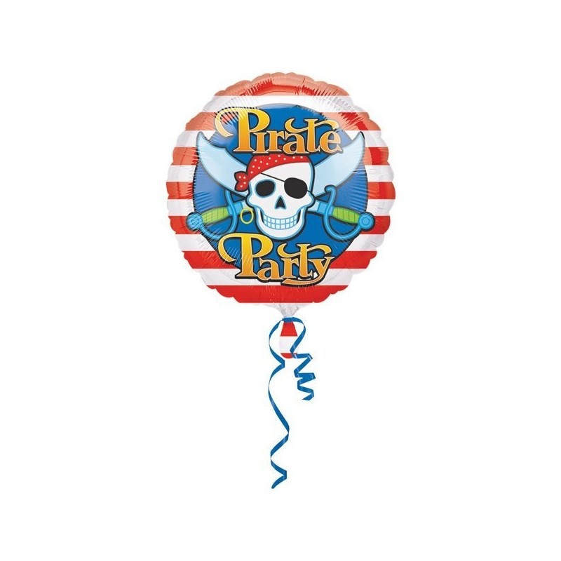 Anagram 18 Inch Circle Foil Balloon - Pirate Party