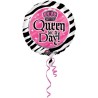 Anagram 18 Inch Circle Foil Balloon - Queen For A Day