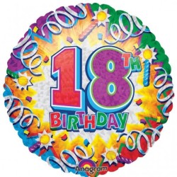 Anagram 18 Inch Met Foil Balloon - Birthday Explosion 18