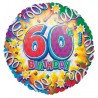 Anagram 18 Inch Met Foil Balloon - Birthday Explosion 60