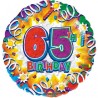Anagram 18 Inch Met Foil Balloon - Birthday Explosion 65