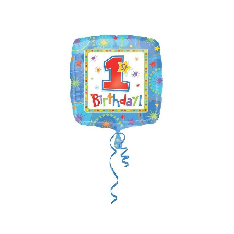Anagram 18 Inch Circle Foil Balloon - One - Derful Birthday Boy