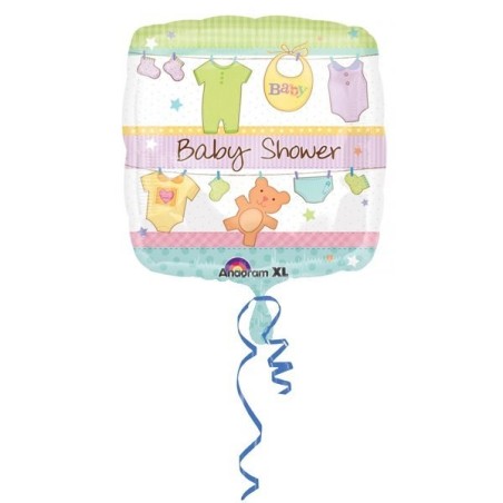 Anagram 18 Inch Square Foil Balloon - Cuddly Clothesline