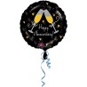 Anagram 18 Inch Circle Foil Balloon - Happy Anniversary