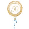 Anagram 18 Inch Circle Foil Balloon - 50th Anniversary