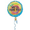 Anagram 18 Inch Circle Foil Balloon - Well Miss You Messages