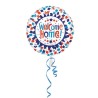 Anagram 18 Inch Circle Foil Balloon - Welcome Home Confetti