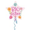 Anagram 18 Inch Star Foil Balloon - Big Sister Star