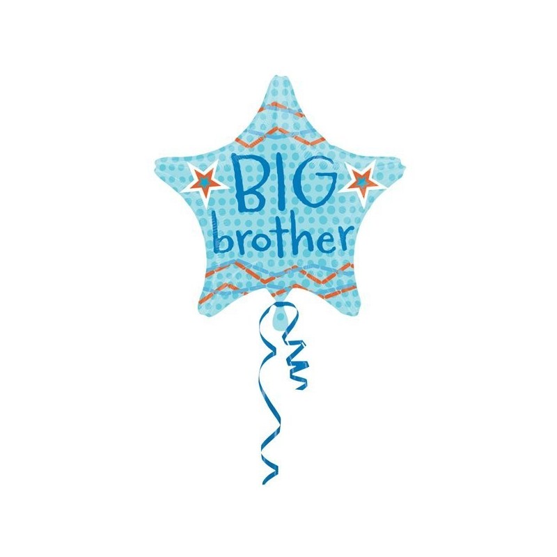 Anagram 18 Inch Star Foil Balloon - Big Brother Star