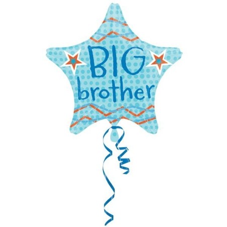 Anagram 18 Inch Star Foil Balloon - Big Brother Star