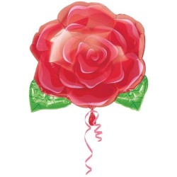 Anagram 18 Inch Shape Foil Balloon - Blooming Rose