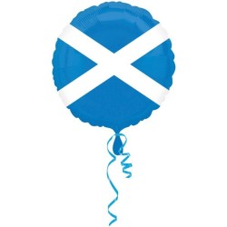 Anagram 18 Inch Circle Foil Balloon - Pride Passion Party Scotland Flag